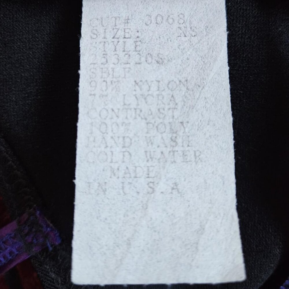 RARE Tadashi Shoji Purple & Black Mini Dress🖤💜🖤 - Picture 9 of 9